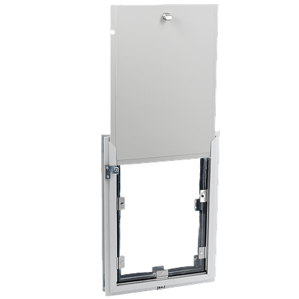 A Hale door with its lockable HDPE security cover, a repairable premium fixture